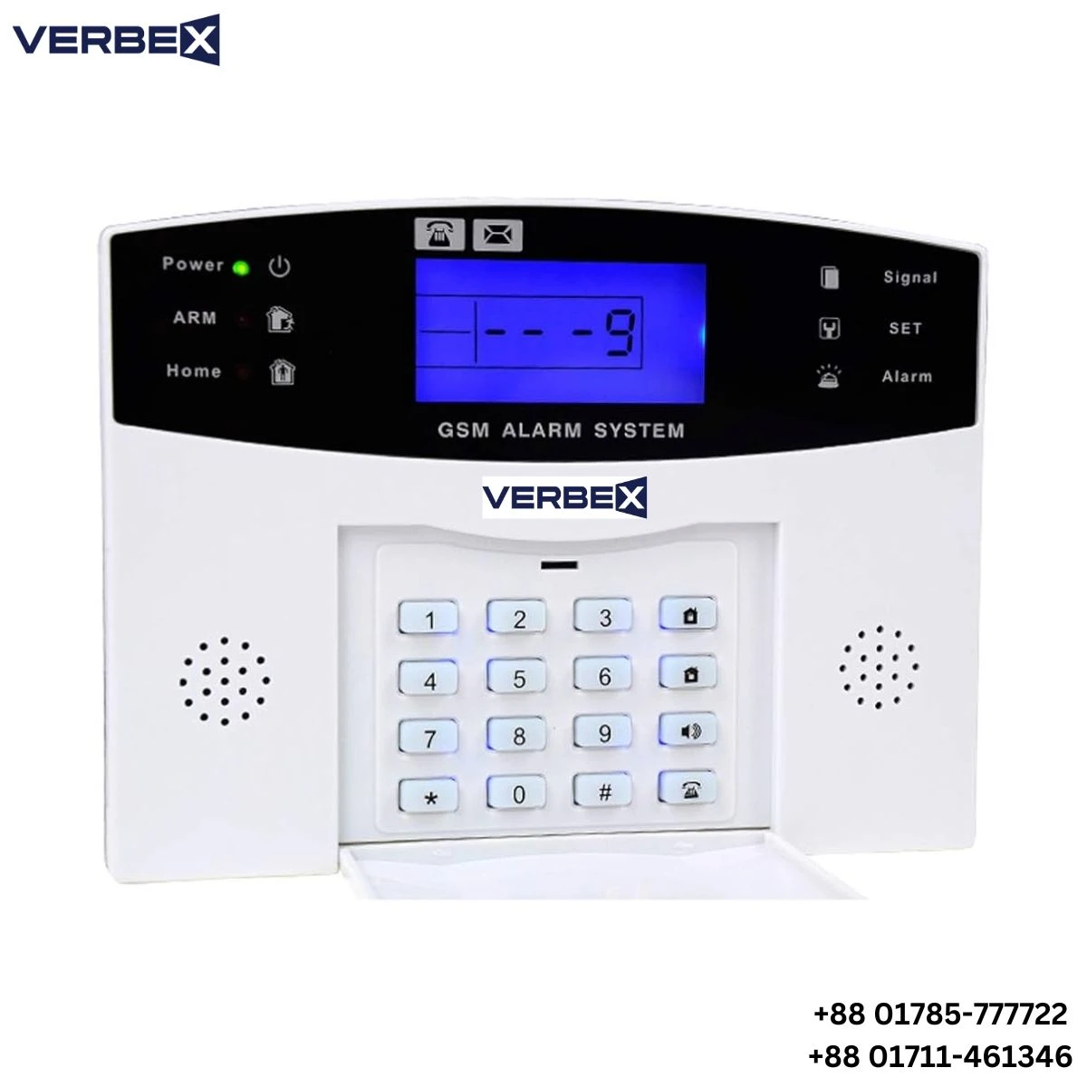 Verbex VT-W215 8-Wired and 200-Wireless Zones WIFI GSM Burglar Alarm System Price in Bangladesh