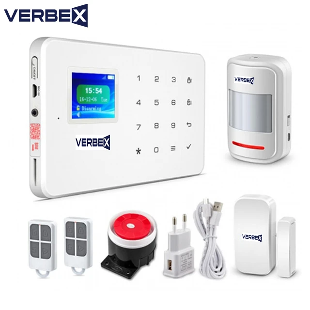 Verbex VT-W181 Wi-Fi GSM Tuya App Support Burglar Security Alarm System Intrusion Alarm System – Price in Bangladesh