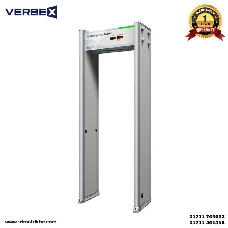 Verbex VTS-WD6S 6-Zones Full Body Walk through Security Scanner Archway Metal Detector Gate Price in Bangladesh